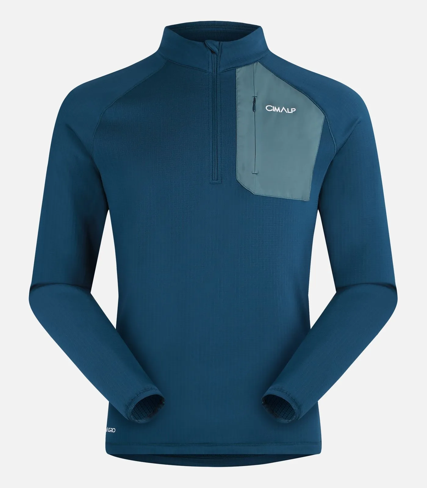 DOLENT- Uomo Pile in CIMAGRID® - Mid zip