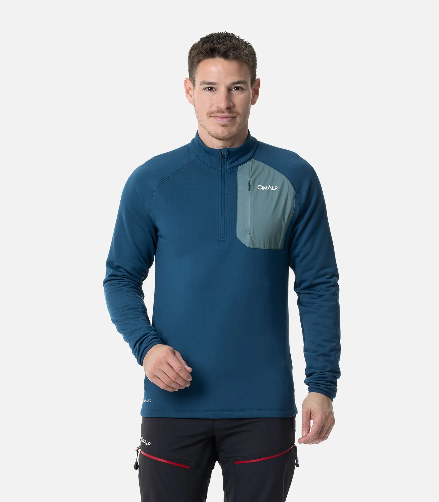DOLENT- Uomo Pile in CIMAGRID® - Mid zip