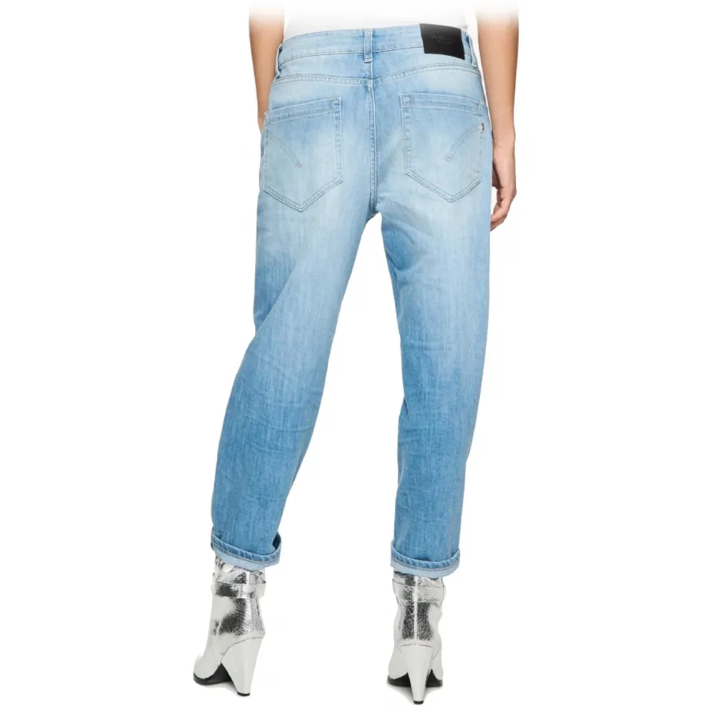Dondup - Jeans con Applicazioni Punti Luce - Blu - Pantalone - Luxury Exclusive Collection