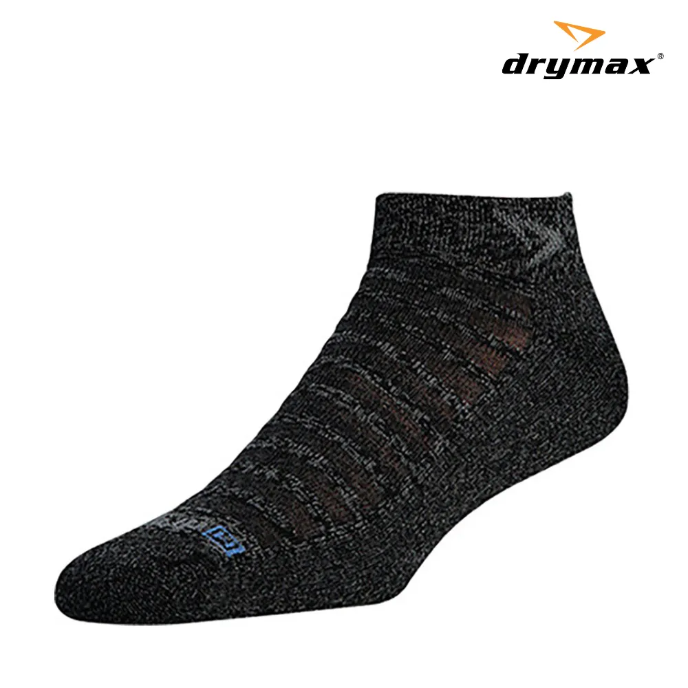 Drymax Run Lite-Mesh Mini Crew - Black