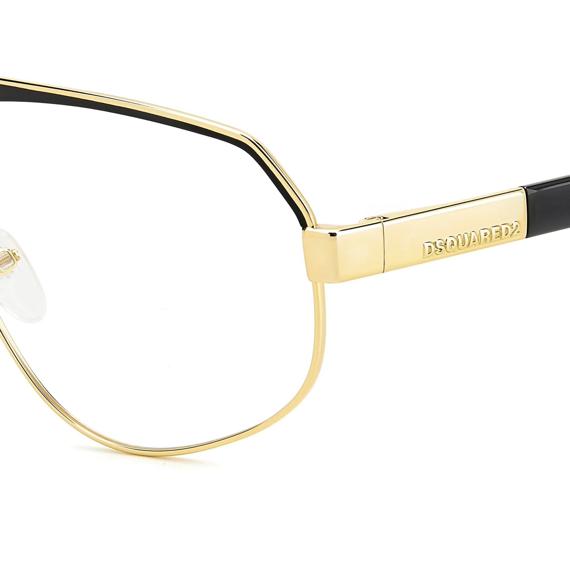   Dsquared2 D2 0121 - RHL Oro Nero_ | Occhiale Da Vista Uomo 