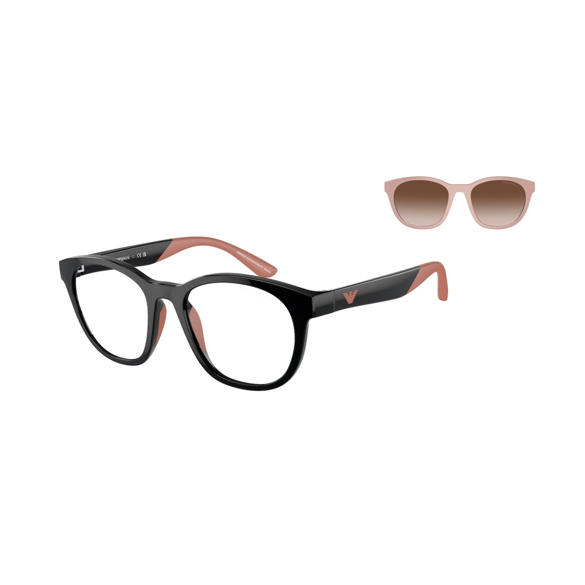   Emporio Armani EK 4001 - 50171W Nero Lucido | Occhiale Da Sole Bambino 