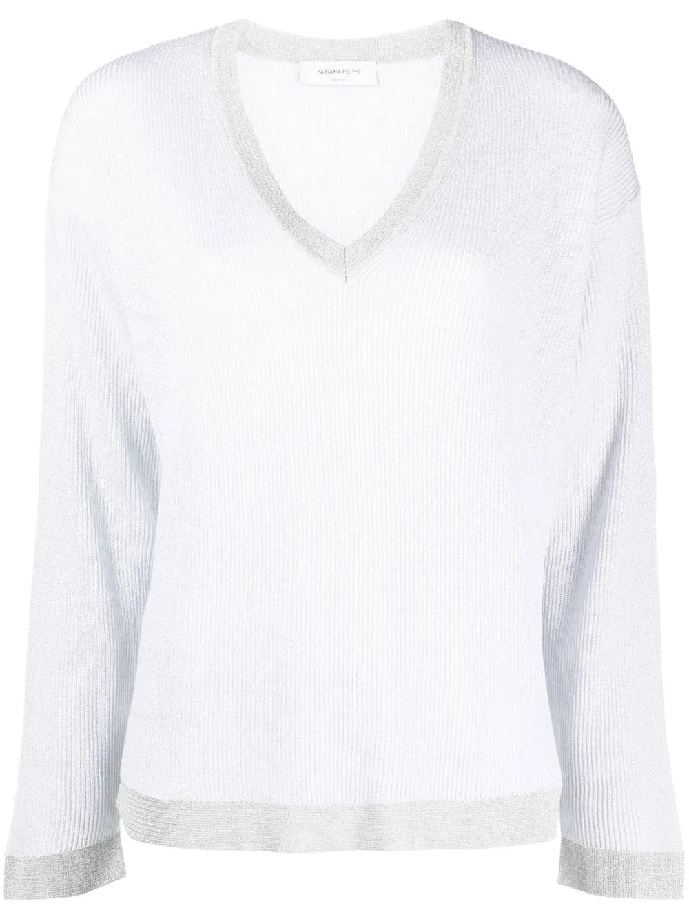 FABIANA FILIPPI Maglione a maniche lunghe con scollo a V