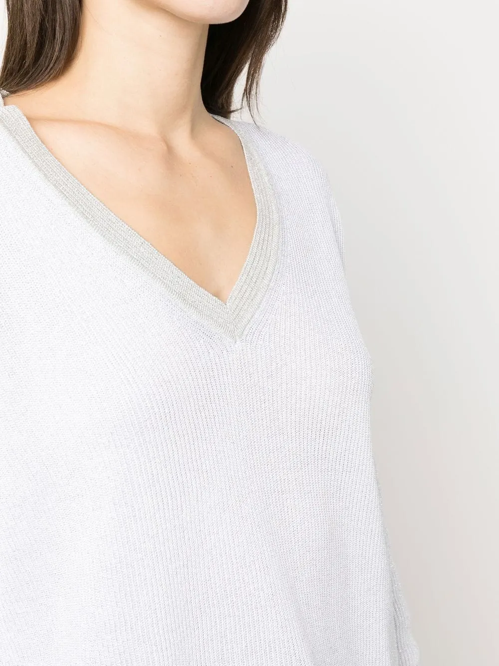 FABIANA FILIPPI Maglione a maniche lunghe con scollo a V