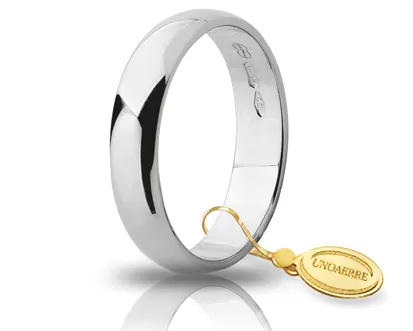 Fede Larga in oro bianco