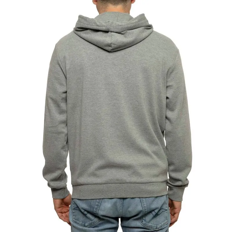 Felpa in cotone tecnico con cappuccio 