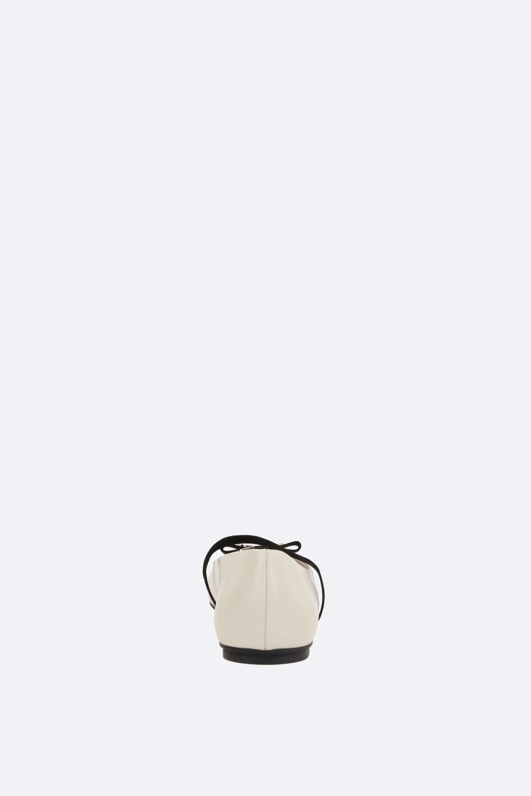  FERRAGAMO ballerina Zina in nappa e vernice 