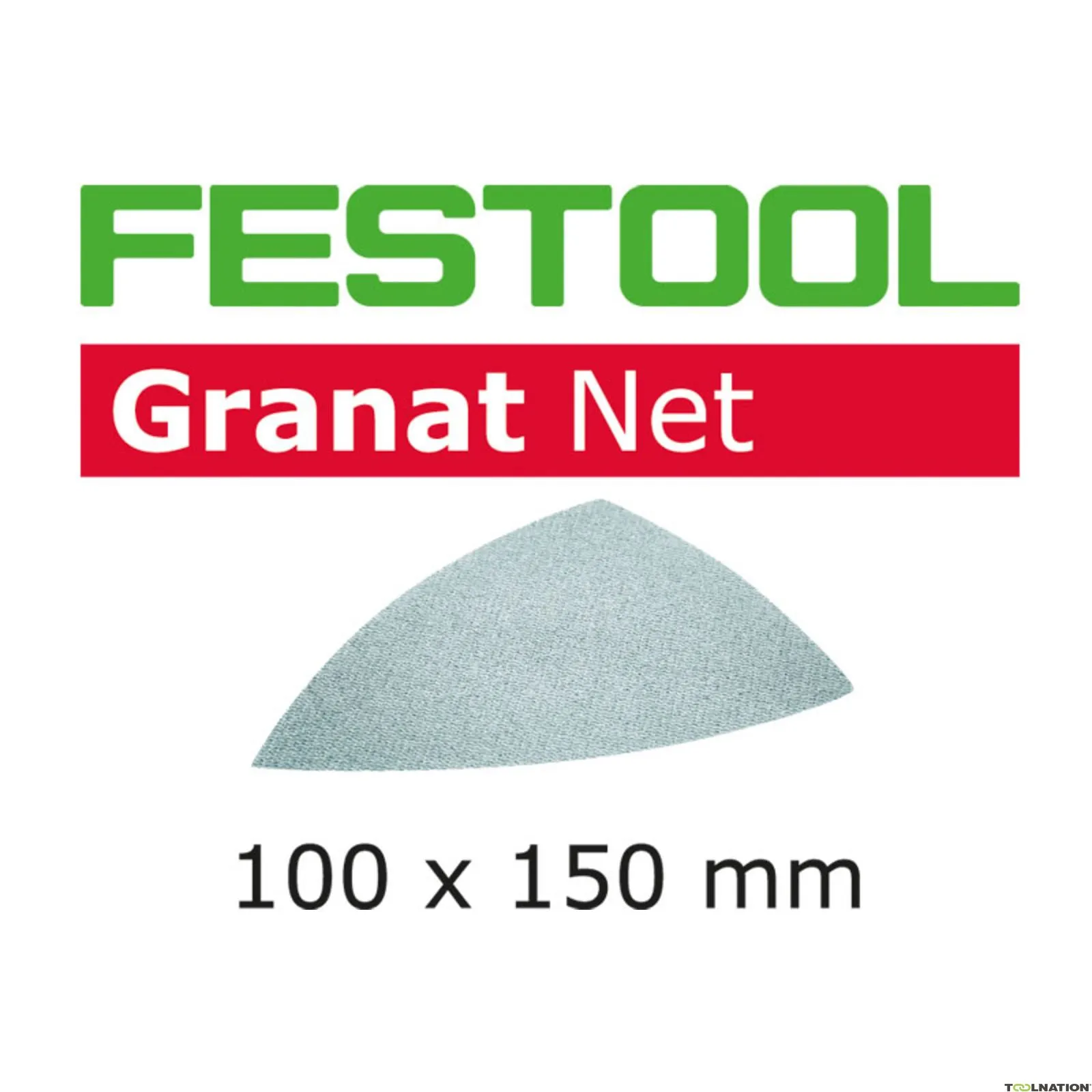 Festool Accessori 203326 Fogli abrasivi netti Granat Net STF DELTA P240 GR NET/50