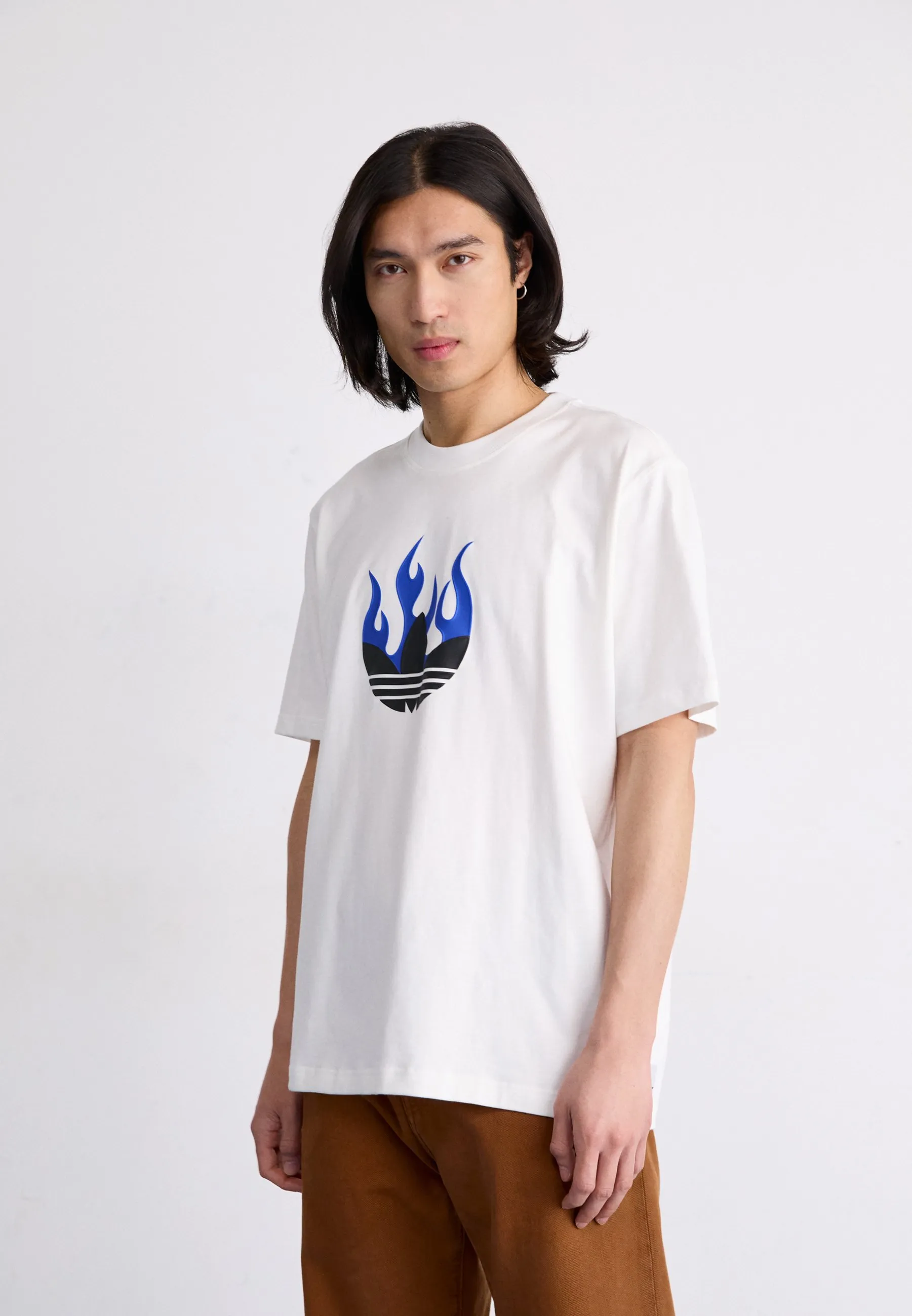 FLAMES LOGO  - T-shirt con stampa