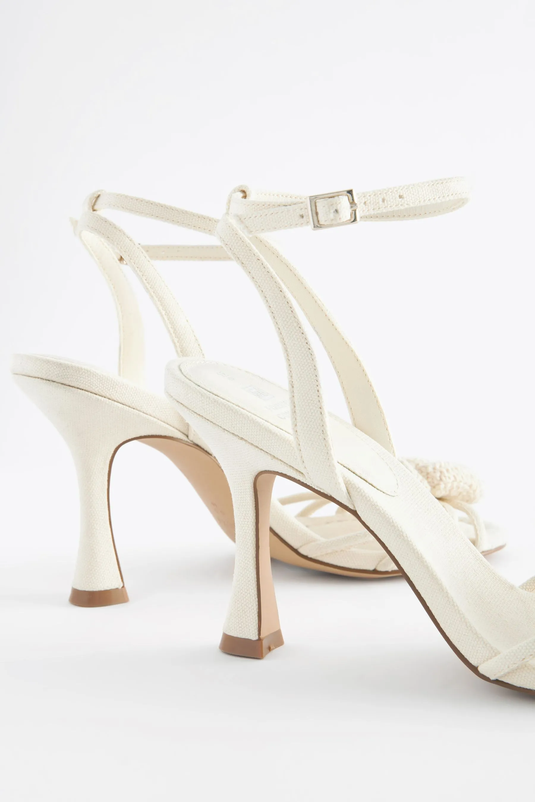 Forever Comfort® - Sandali con tacco e fiore