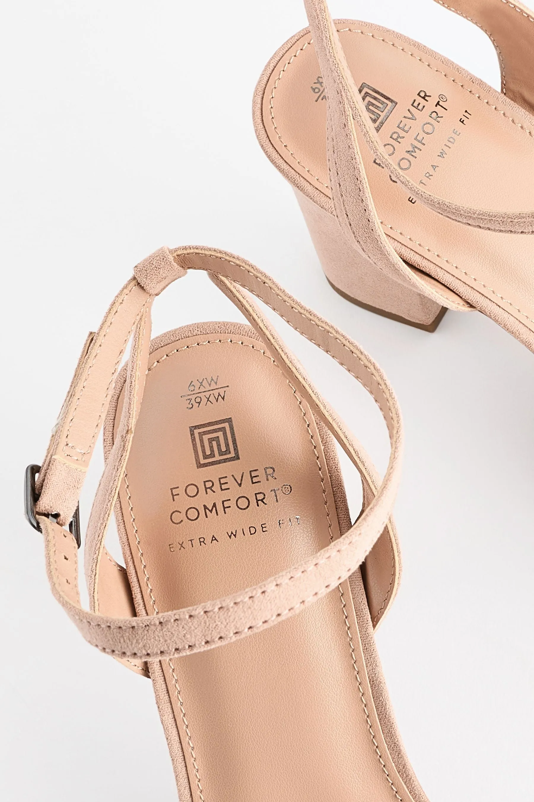 Forever Comfort® - Sandali con tacco largo