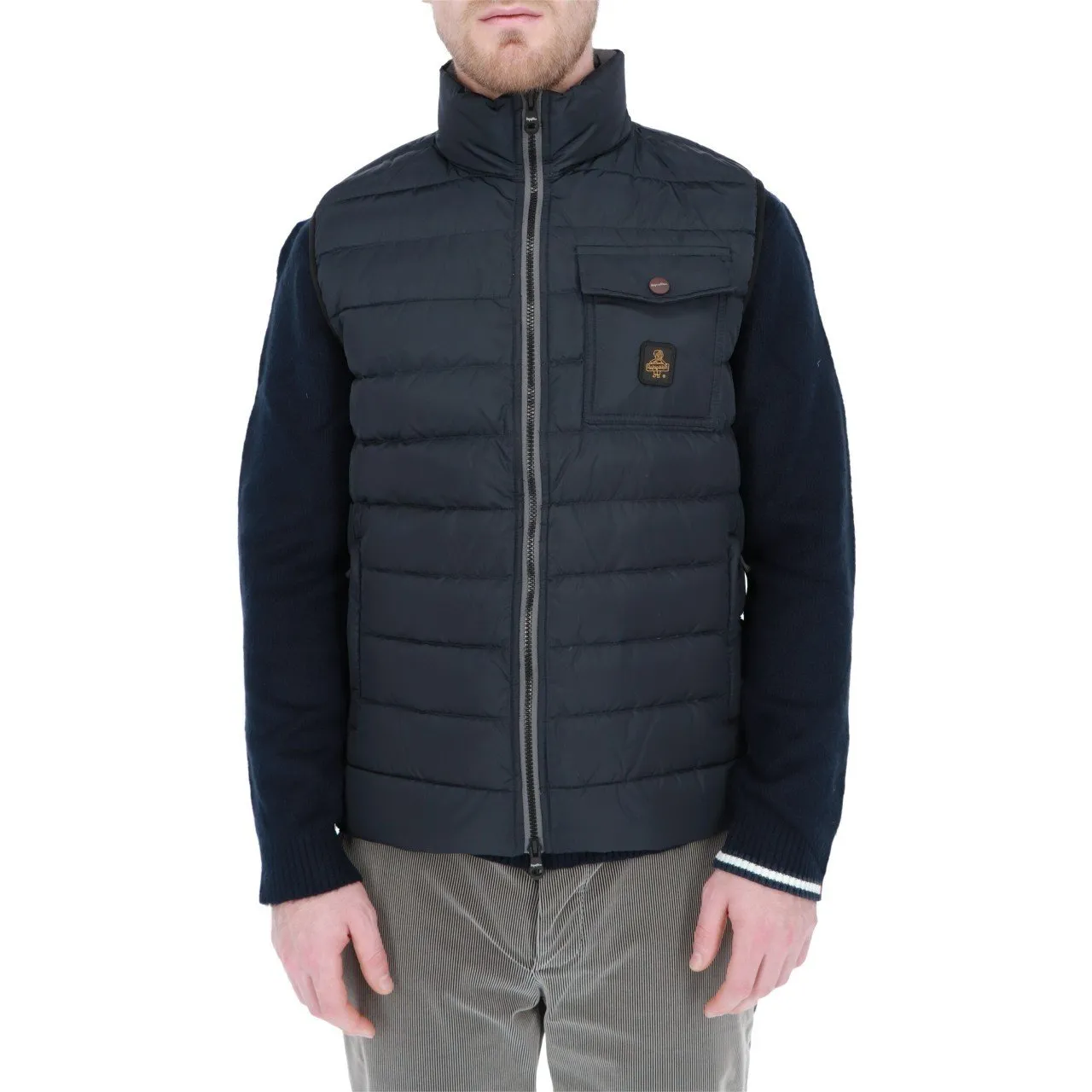 Giet Rfrigiwear Uomo Winter Vest Piuma DARK BUE DARK BLUE