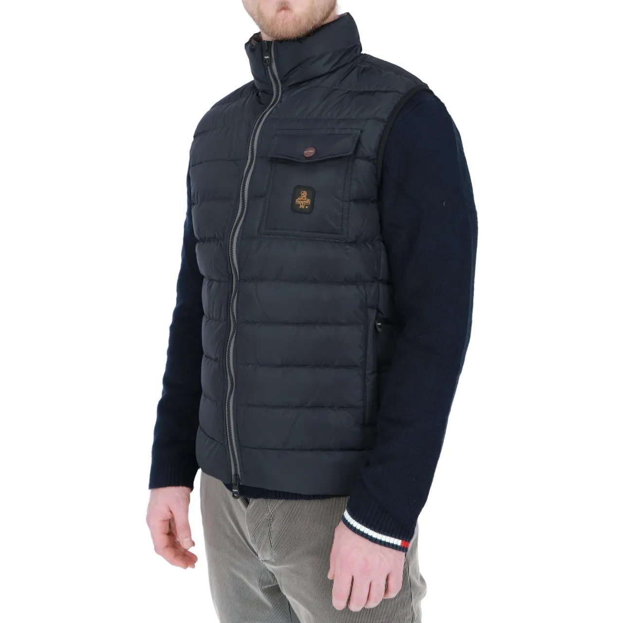 Giet Rfrigiwear Uomo Winter Vest Piuma DARK BUE DARK BLUE