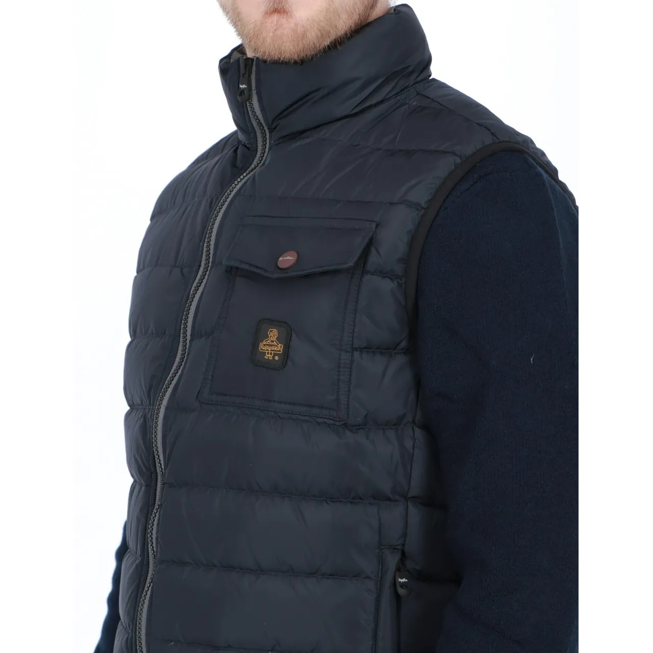 Giet Rfrigiwear Uomo Winter Vest Piuma DARK BUE DARK BLUE
