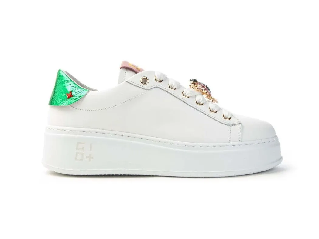 Gio+ Scarpe Gioiello Rana Made in Italy Tomaia in Pelle