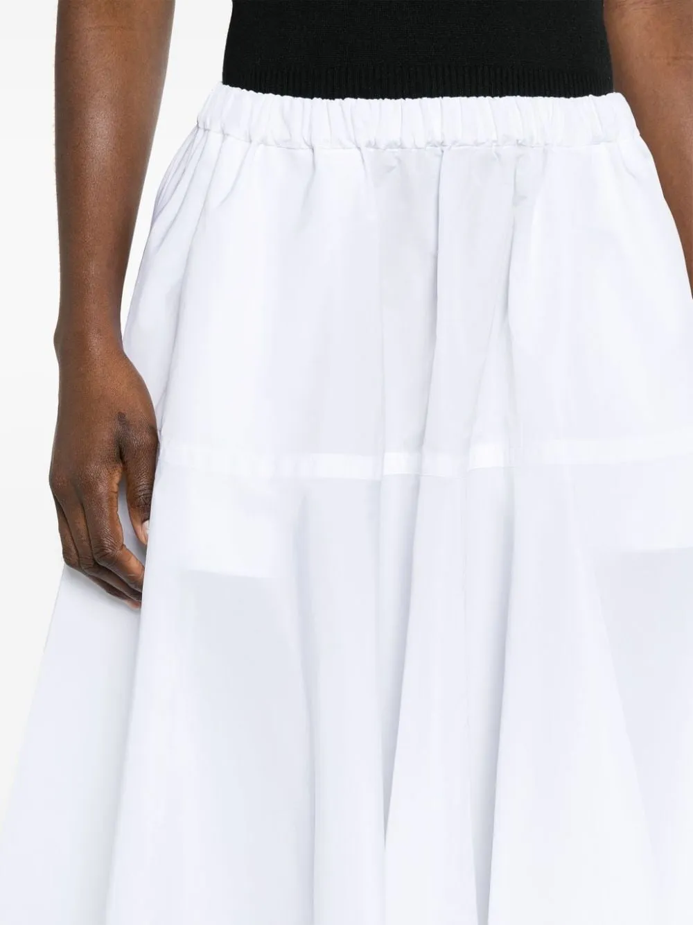 Gonna svasata in bianco - donna
