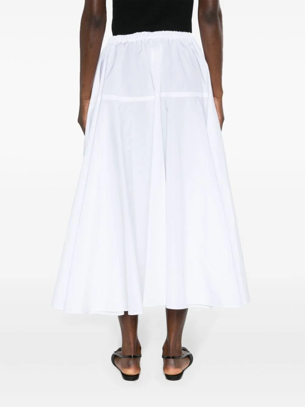 Gonna svasata in bianco - donna