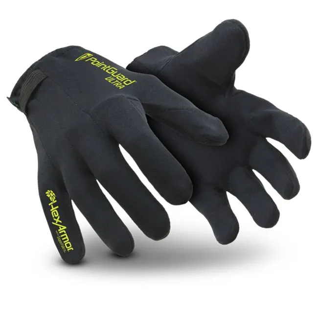 Guanti da lavoro HexArmor, Tg. 7, in Spandex, col. Nero