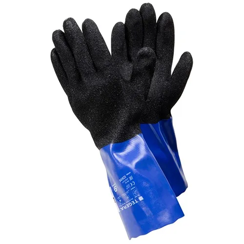 Guanti da lavoro Tegera TEGERA, Tg. 10, in Nylon, col. Nero, Blu