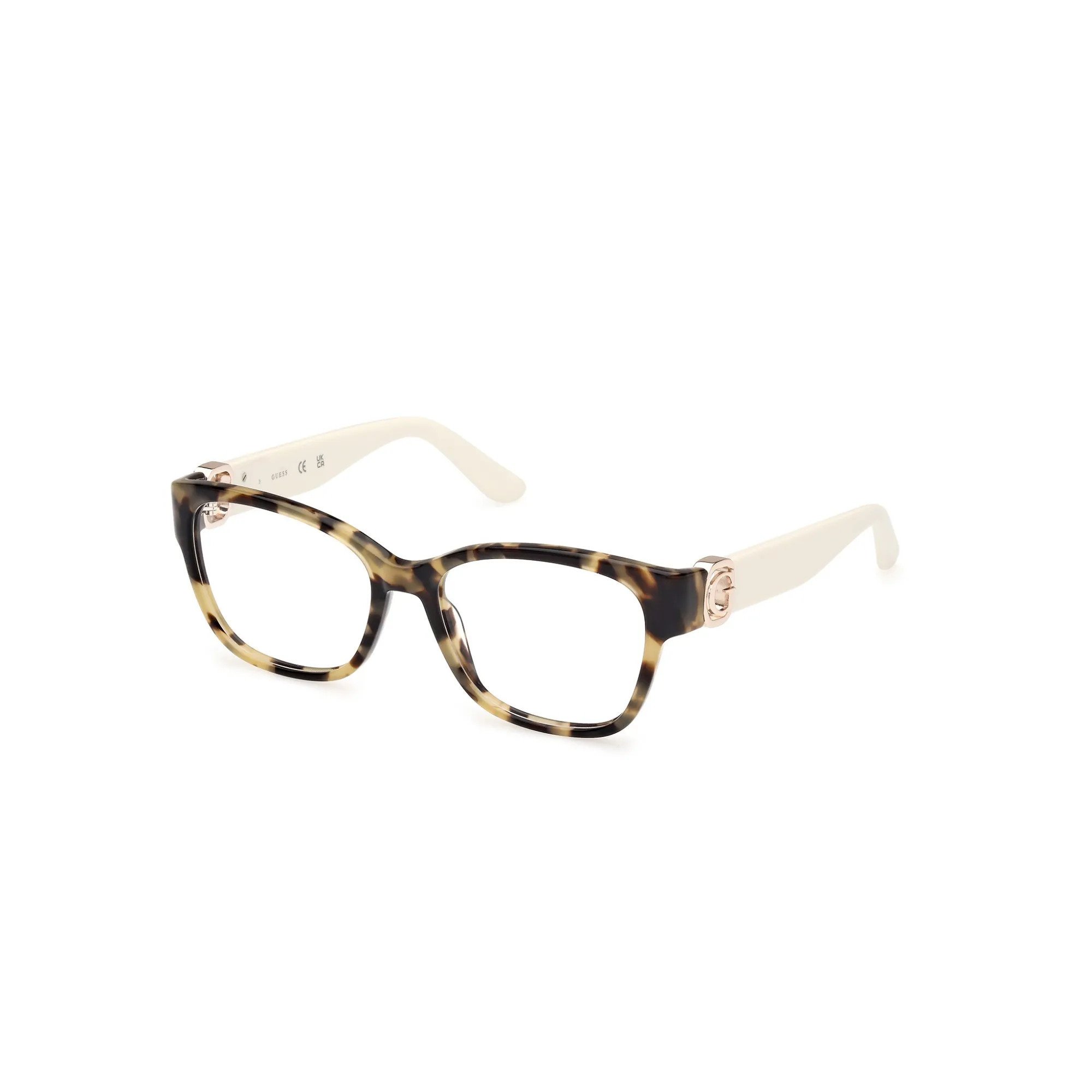   Guess GU 50120 - 056  Giallo/avana | Occhiale Da Vista Donna 