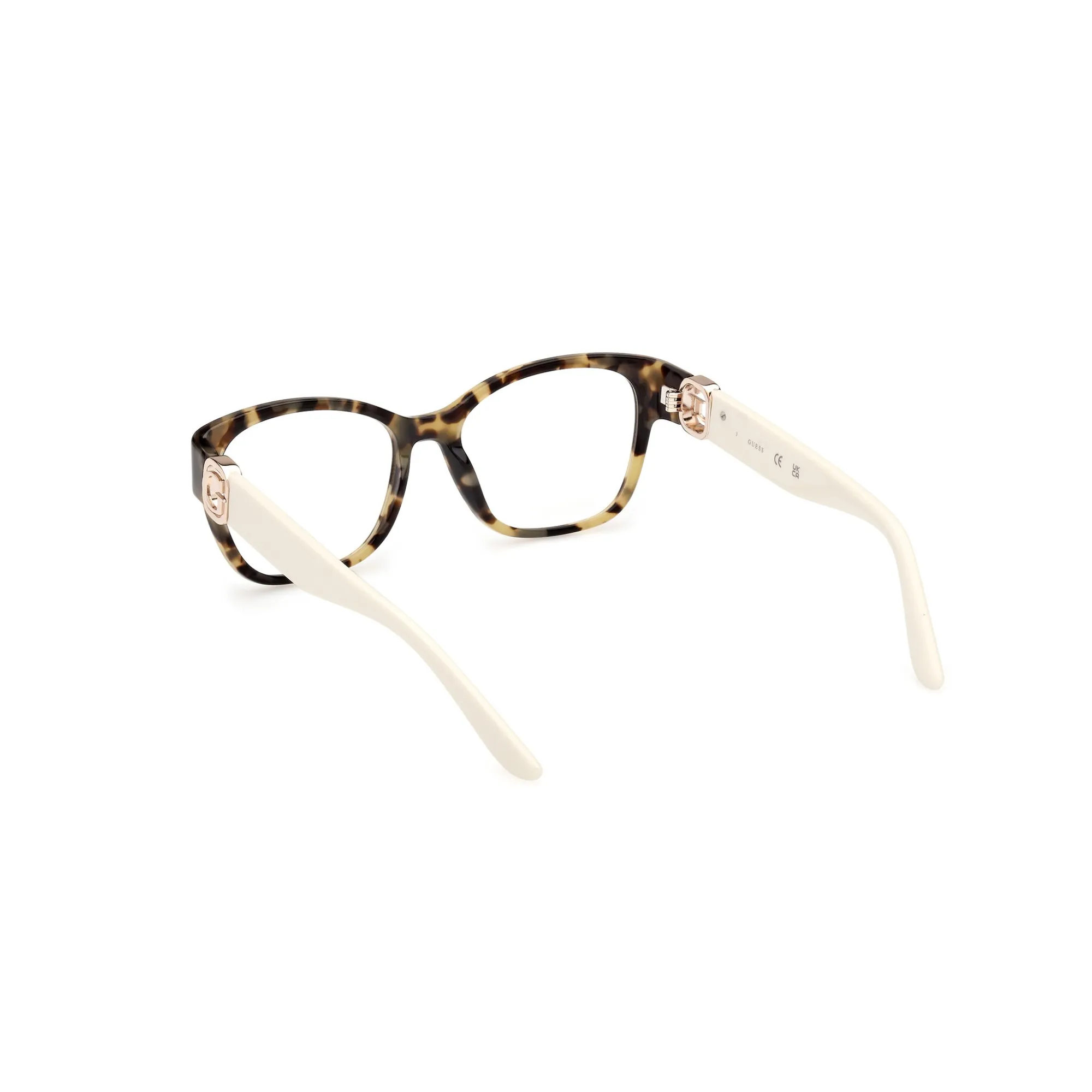   Guess GU 50120 - 056  Giallo/avana | Occhiale Da Vista Donna 