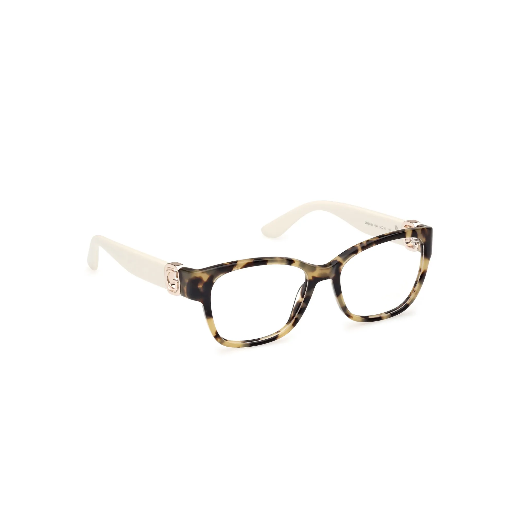   Guess GU 50120 - 056  Giallo/avana | Occhiale Da Vista Donna 