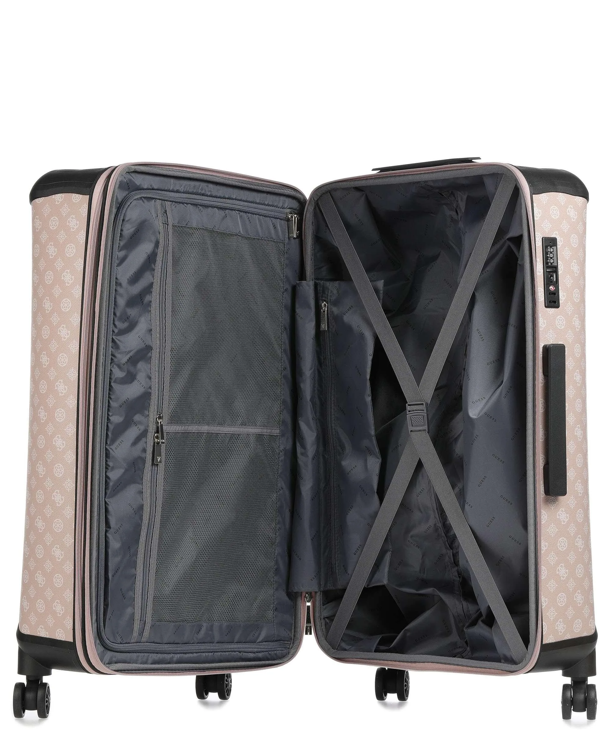  Guess Wilder Valigia trolley (4 ruote) rosa antico 77 cm  