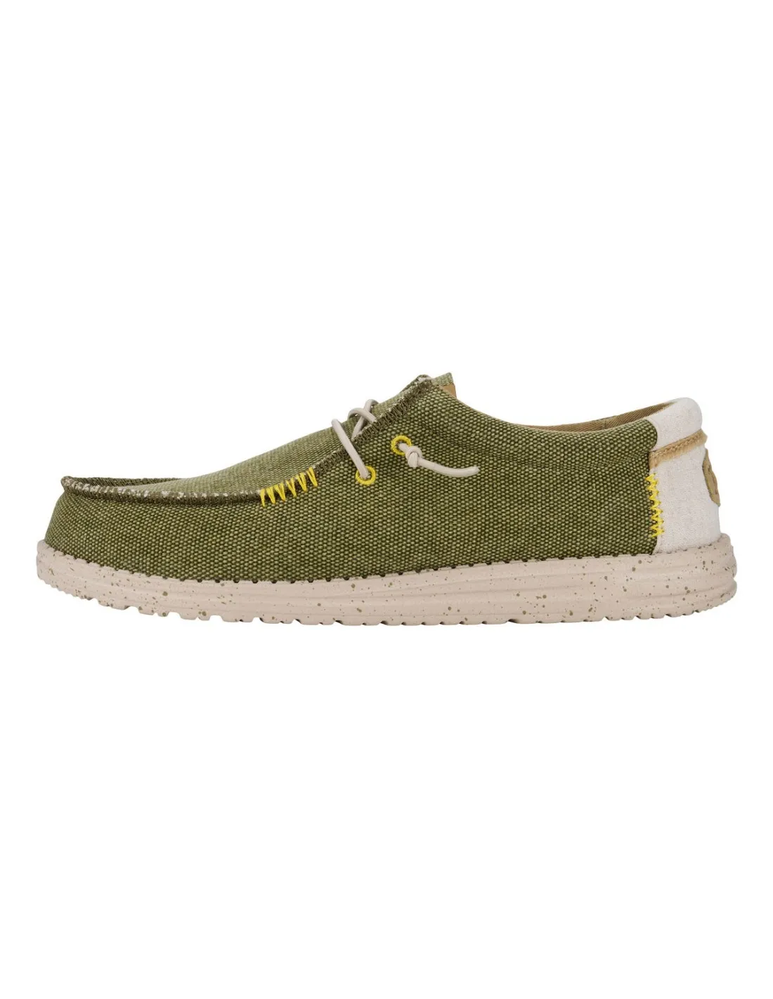 HEYDUDE wally coastline jute m olive  