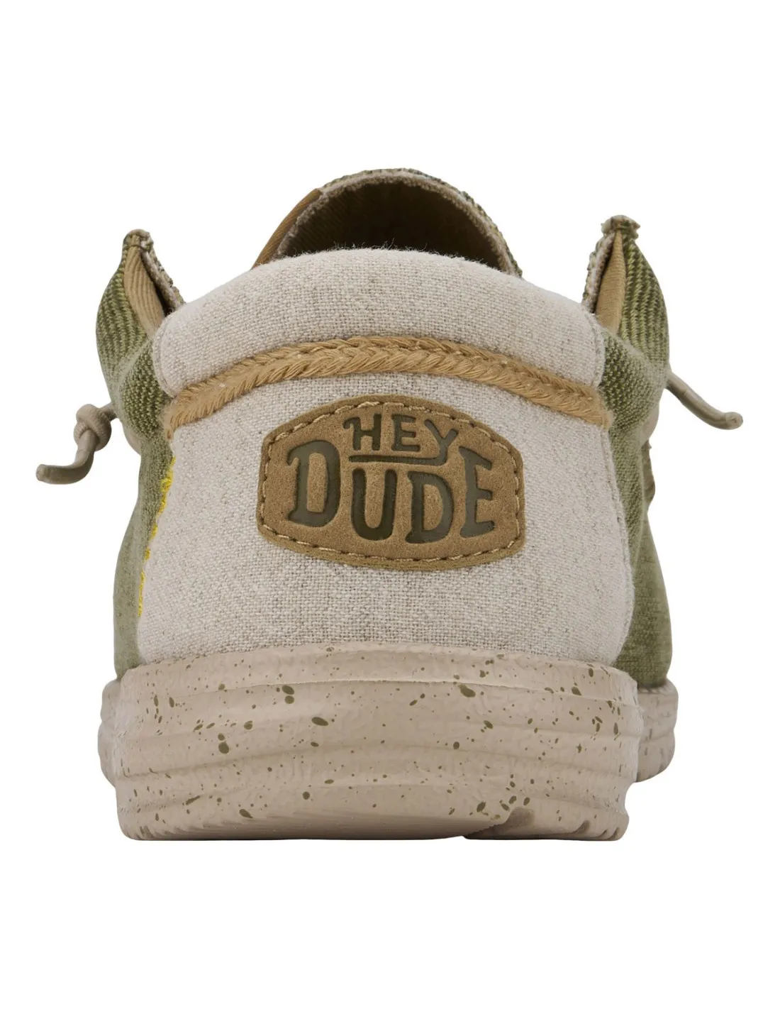 HEYDUDE wally coastline jute m olive  