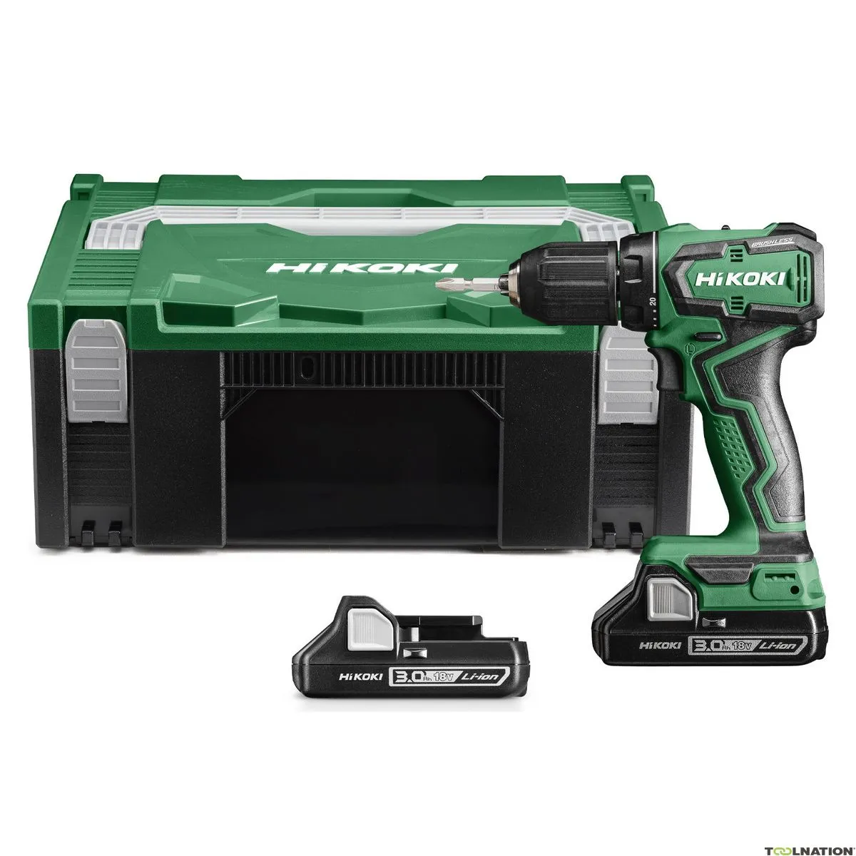 HiKOKI DS18DDWRZ Trapano-avvitatore a batteria 18 volt 2,0Ah Li-Ion in HSC II