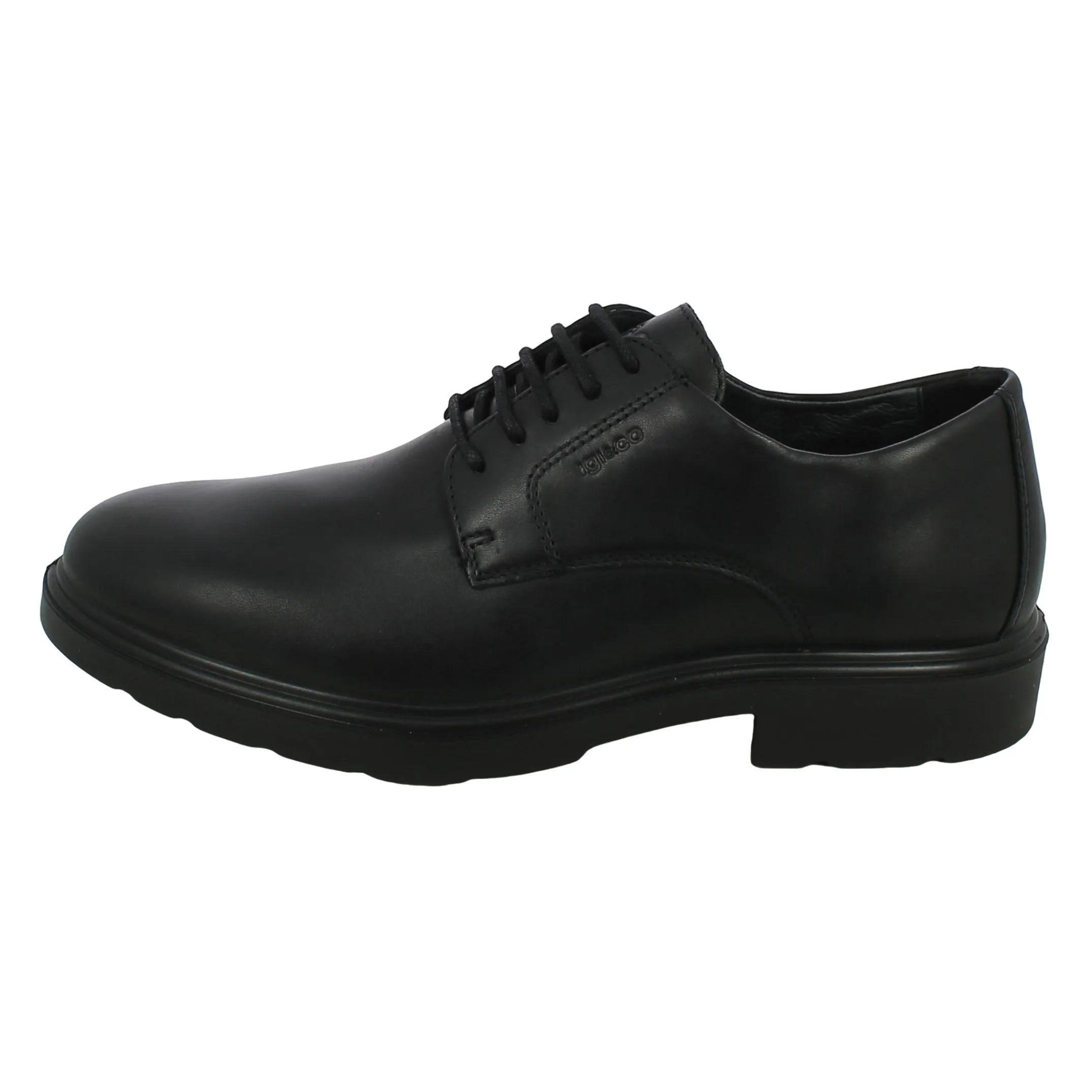 Igi&Co  Scarpa Stringata in pelle Nera 