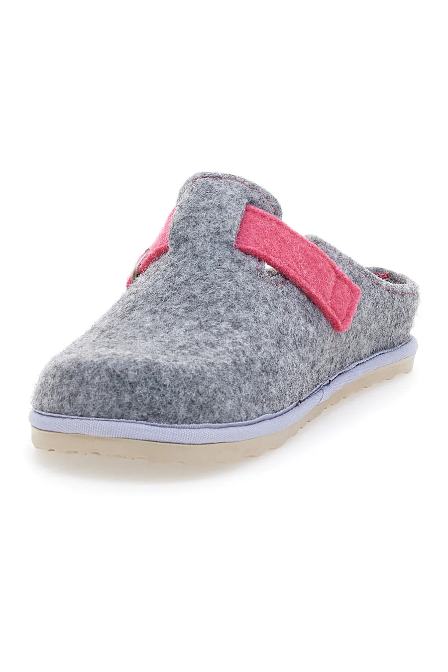   INBLU Pantofole Grigie con fibbia e sottopiede estraibile INBLU 38 cs