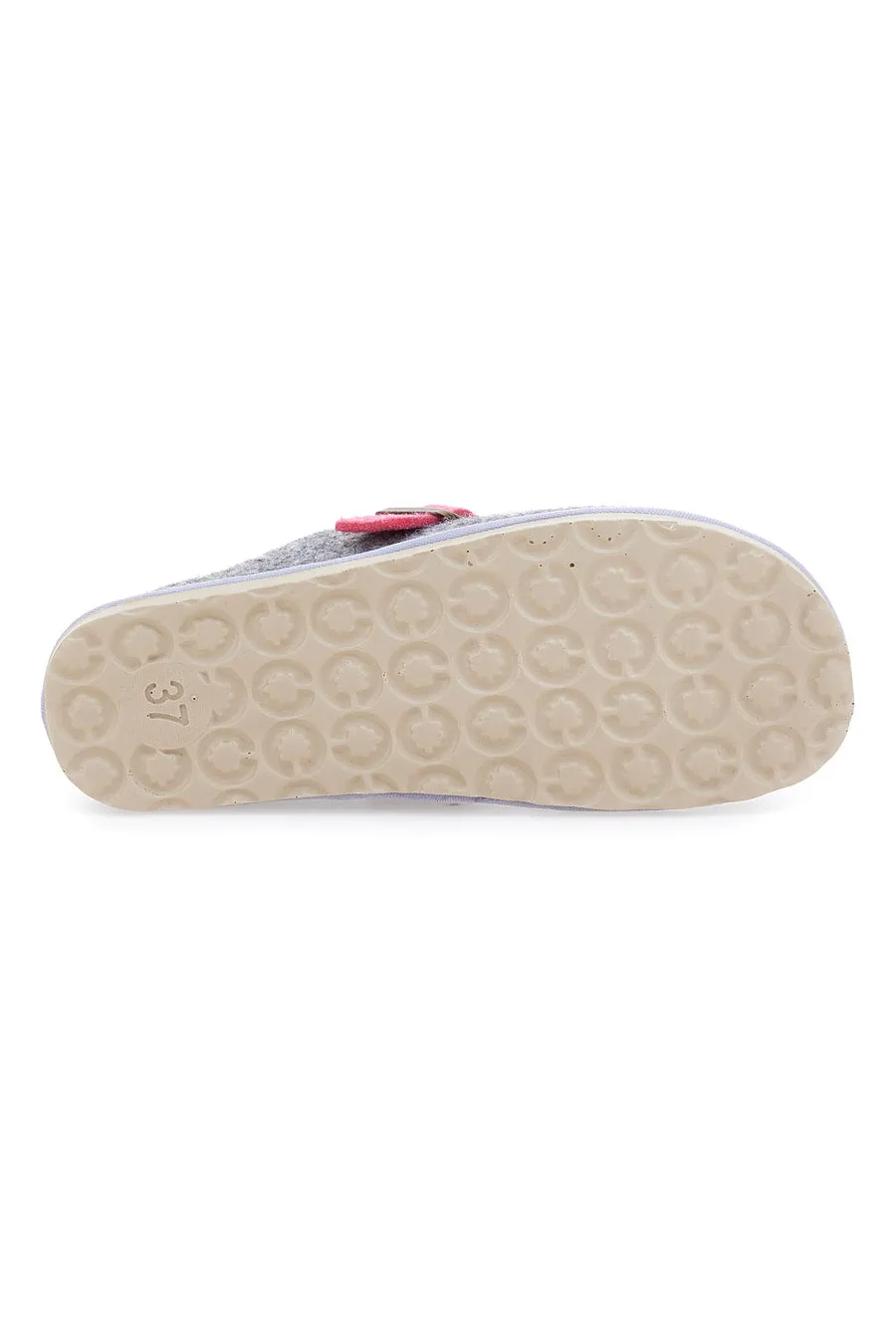   INBLU Pantofole Grigie con fibbia e sottopiede estraibile INBLU 38 cs