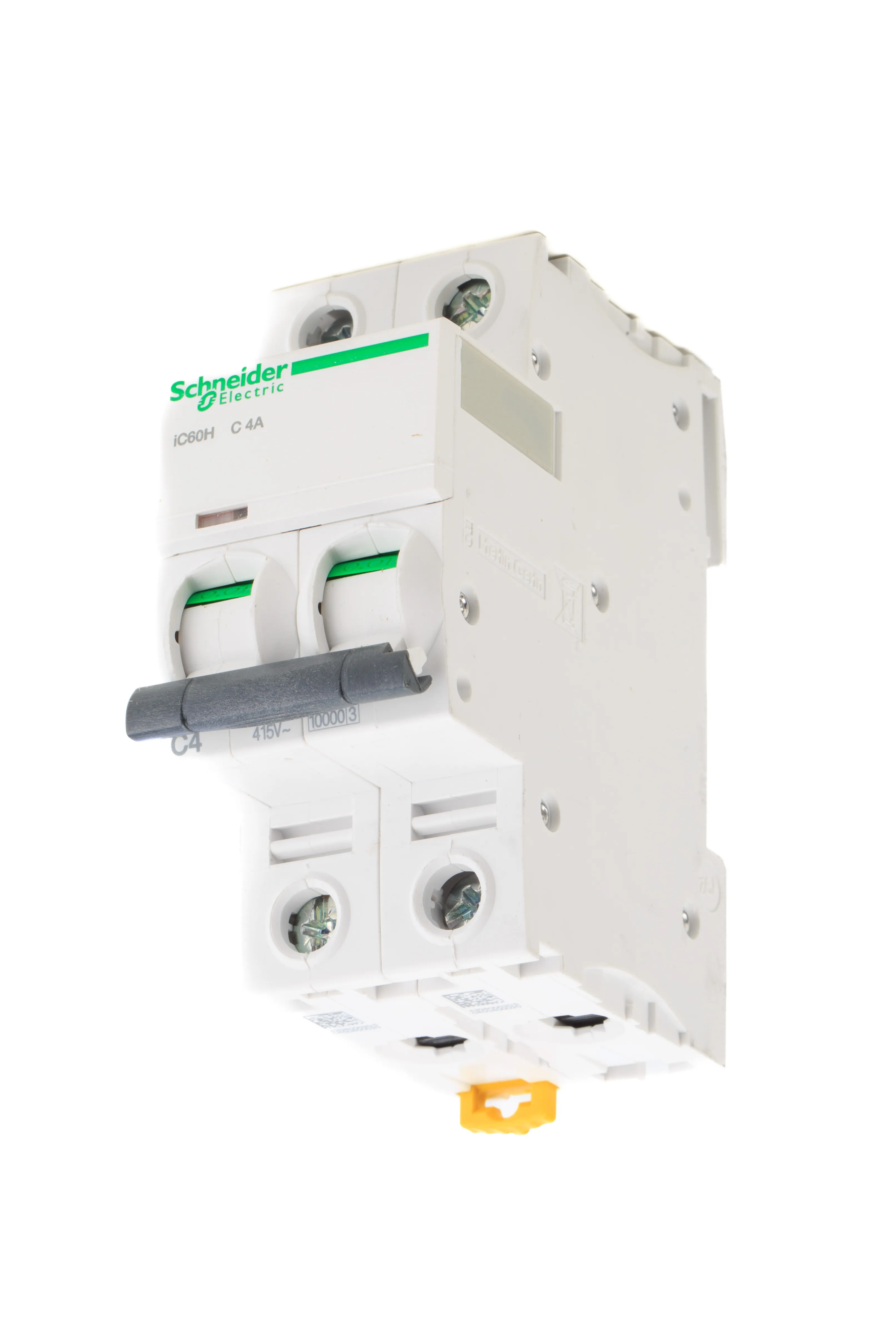 Interruttore magnetotermico Schneider Electric, 2P 4A 6 kA, Tipo C