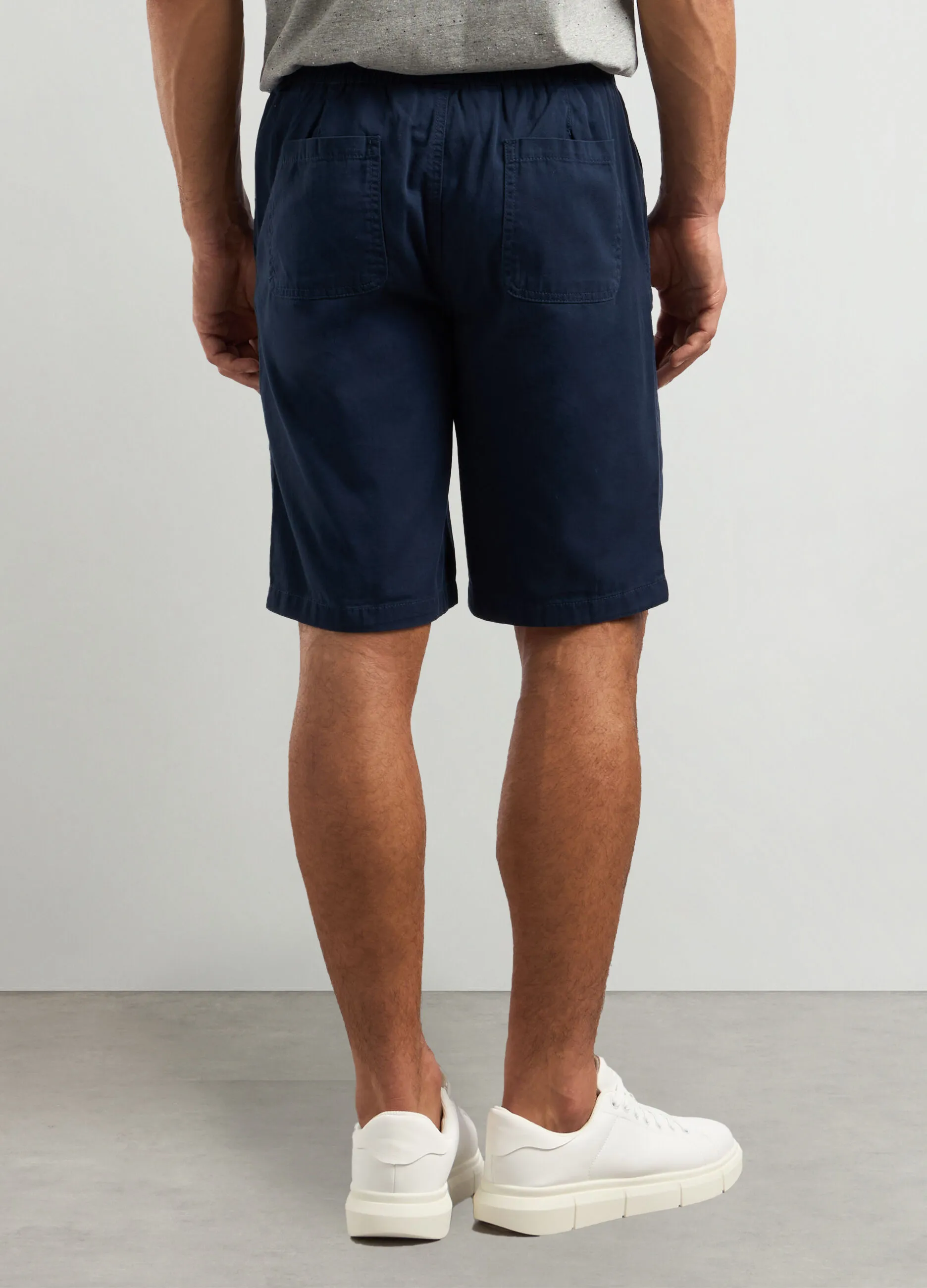 J. HART & BROS  Shorts in puro cotone uomo