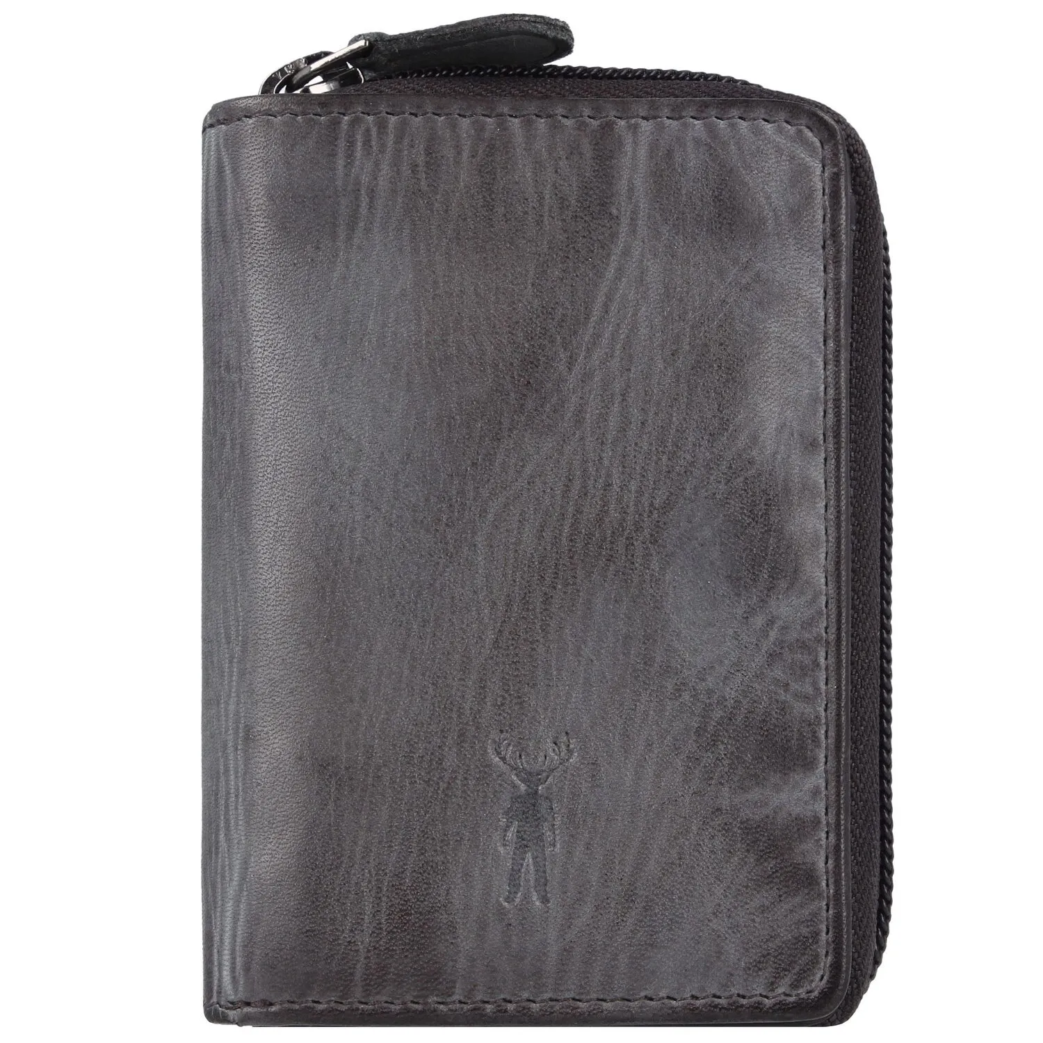 Jack Kinsky Portafoglio Nelson RFID in pelle 11 cm