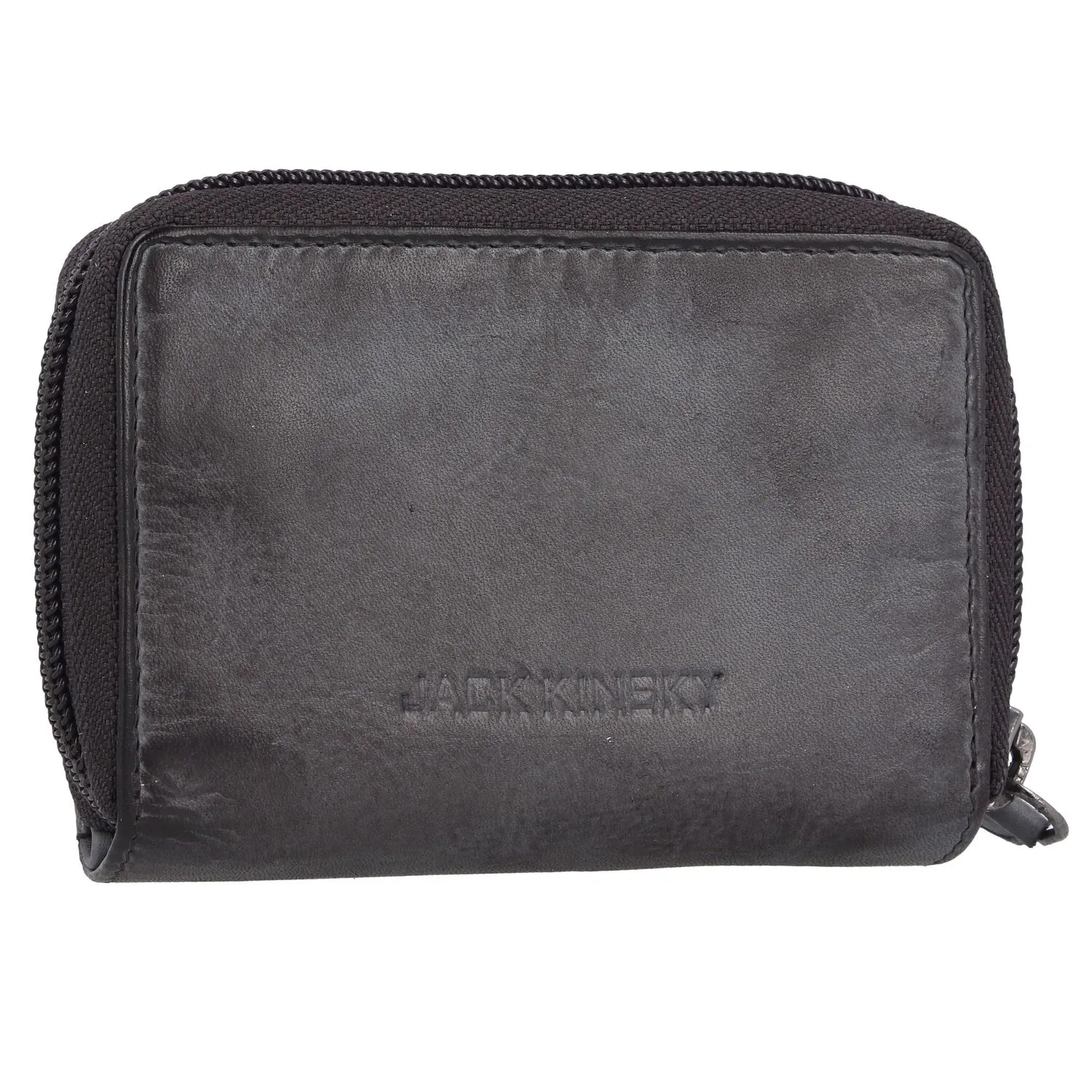 Jack Kinsky Portafoglio Nelson RFID in pelle 11 cm