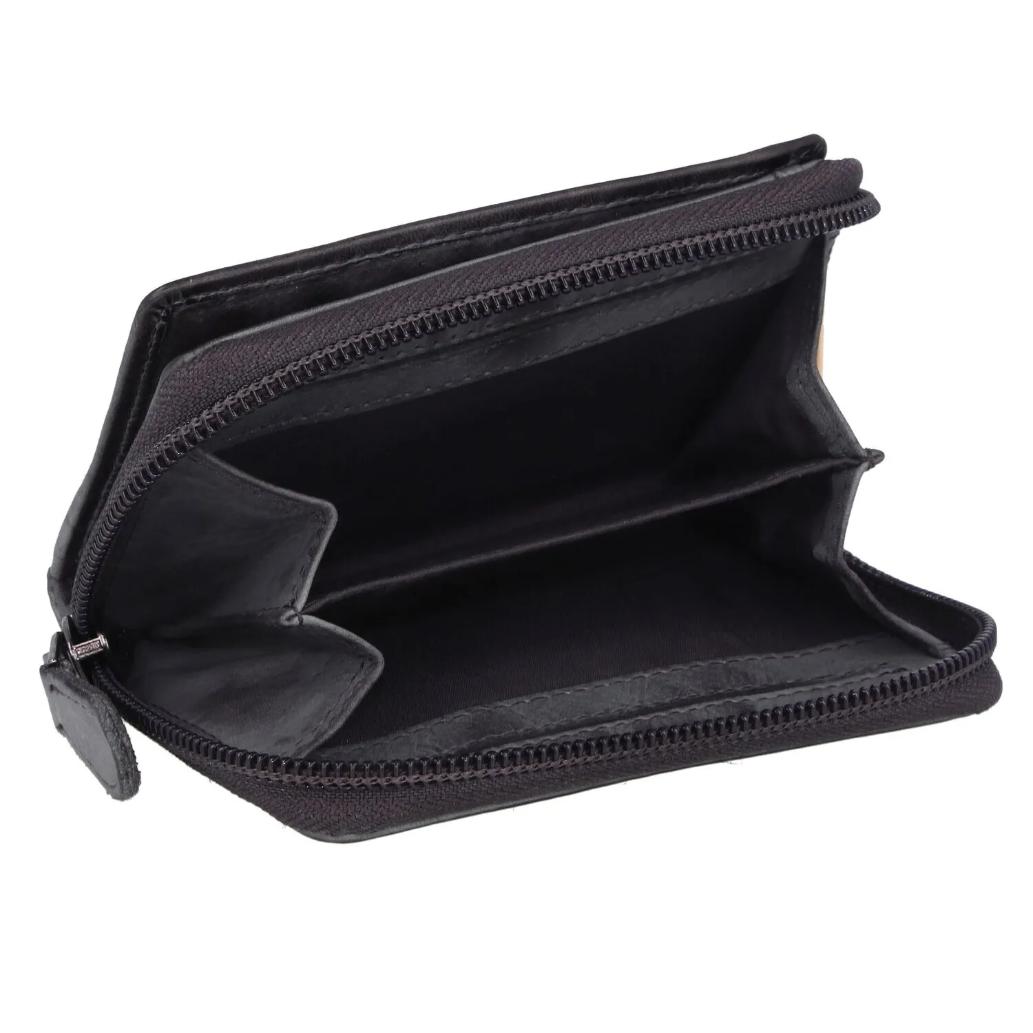 Jack Kinsky Portafoglio Nelson RFID in pelle 11 cm