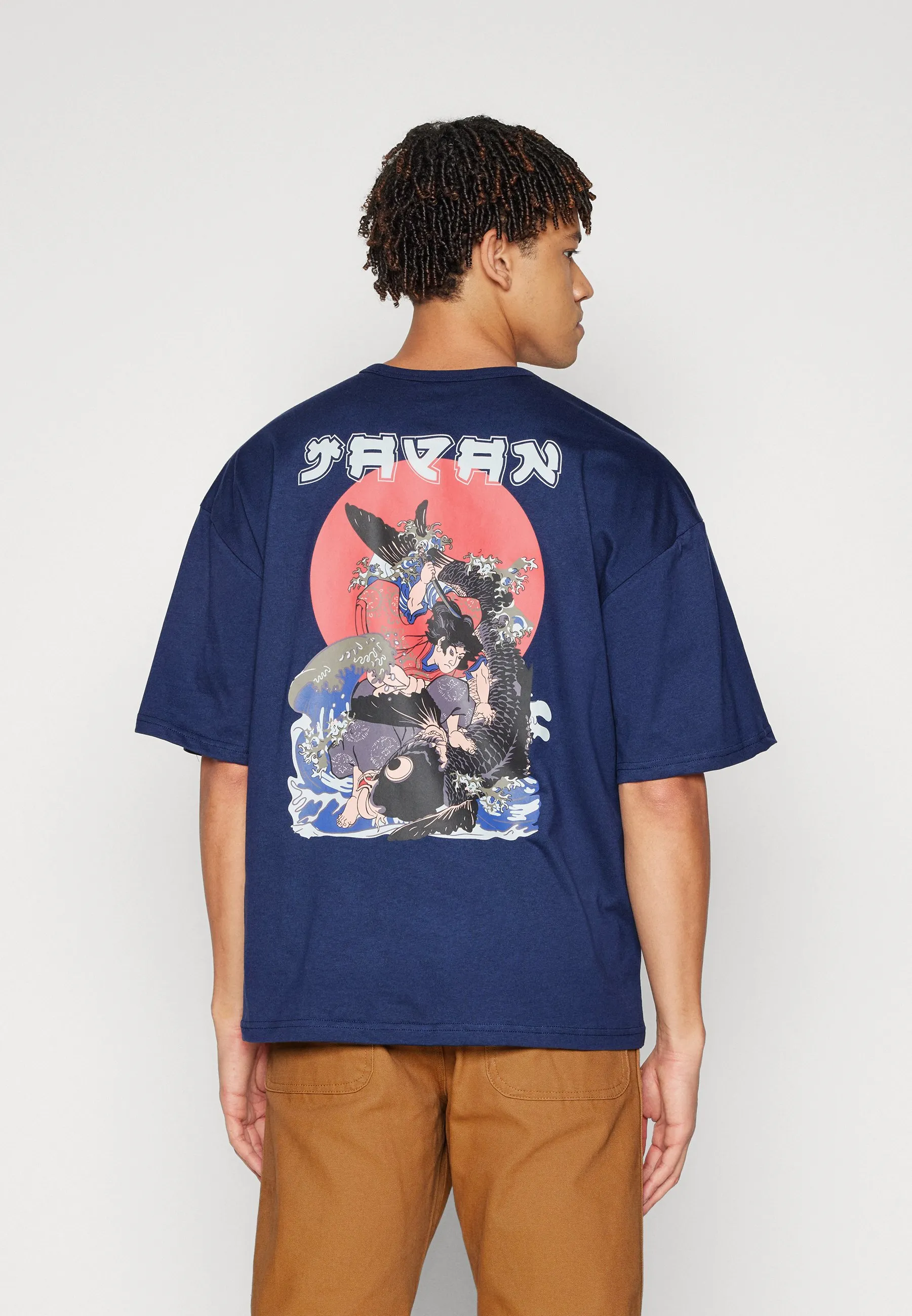 JAPAN WAVE WARRIOR  - T-shirt con stampa