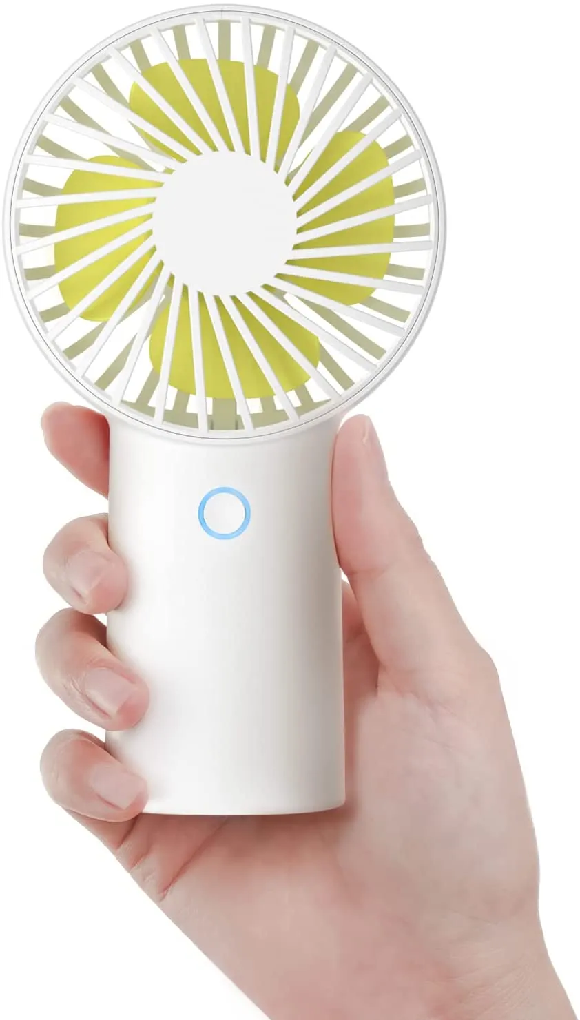 JISULIFE Ventilatore Portatile da 4000 mAh [Tempo di Raffreddamento Max 20 ore] Mini Ventilatore,Ricaricabile USB Ventilatore, A