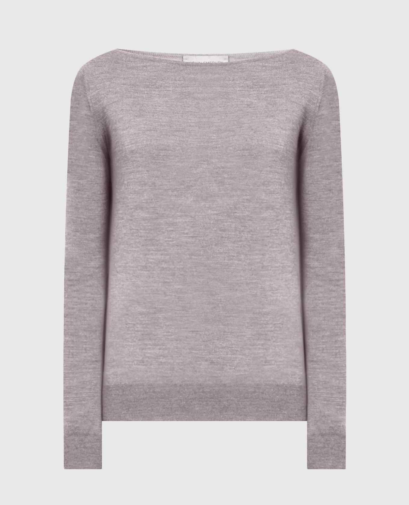 John Smedley Maglia Susan in lana grigia SUSAN