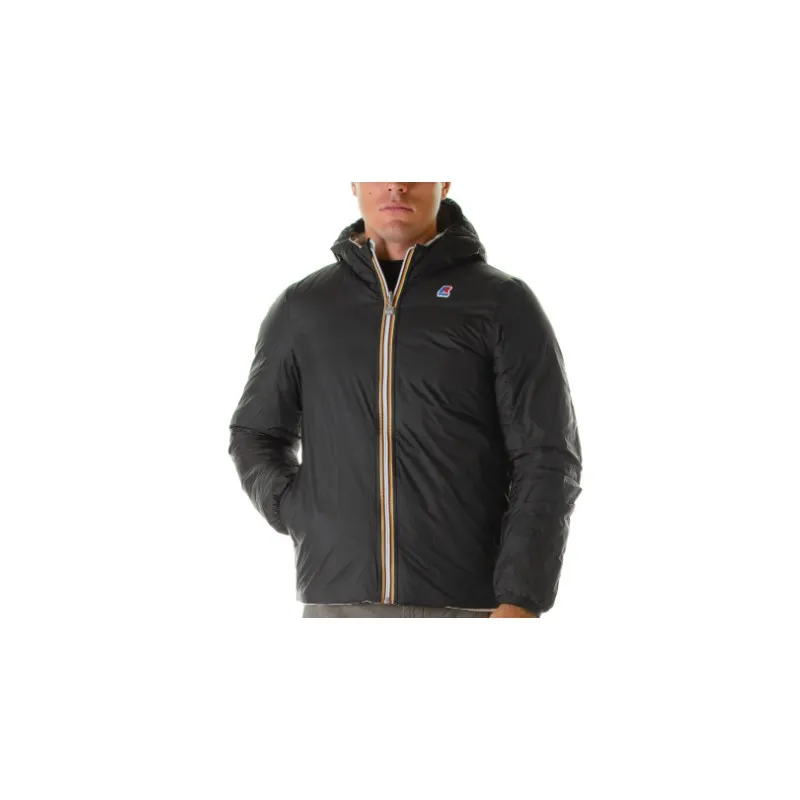 K-way Jacques Thermo Plus 2 Double Piuma Rev Ner/Int Pann Junior Bimbo