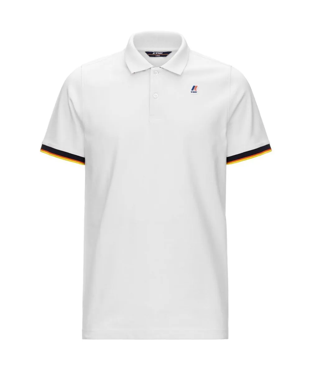 K-WAY UOMO--Polo stretch a contrasto Vincent