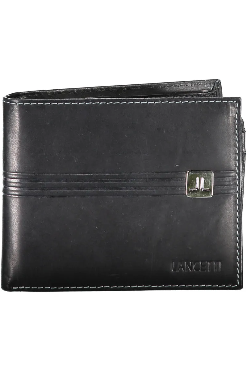 LANCETTI PORTAFOGLIO UOMO NERO