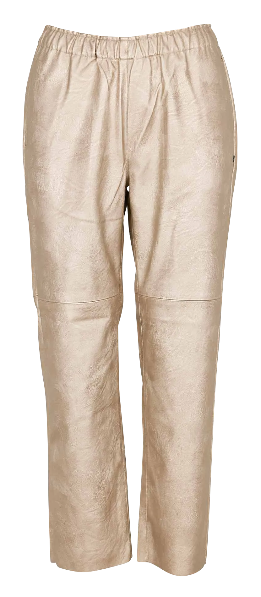  LE TEMPS DES CERISES   ANDREE - Pantaloni dritti metallizzati | Marrone