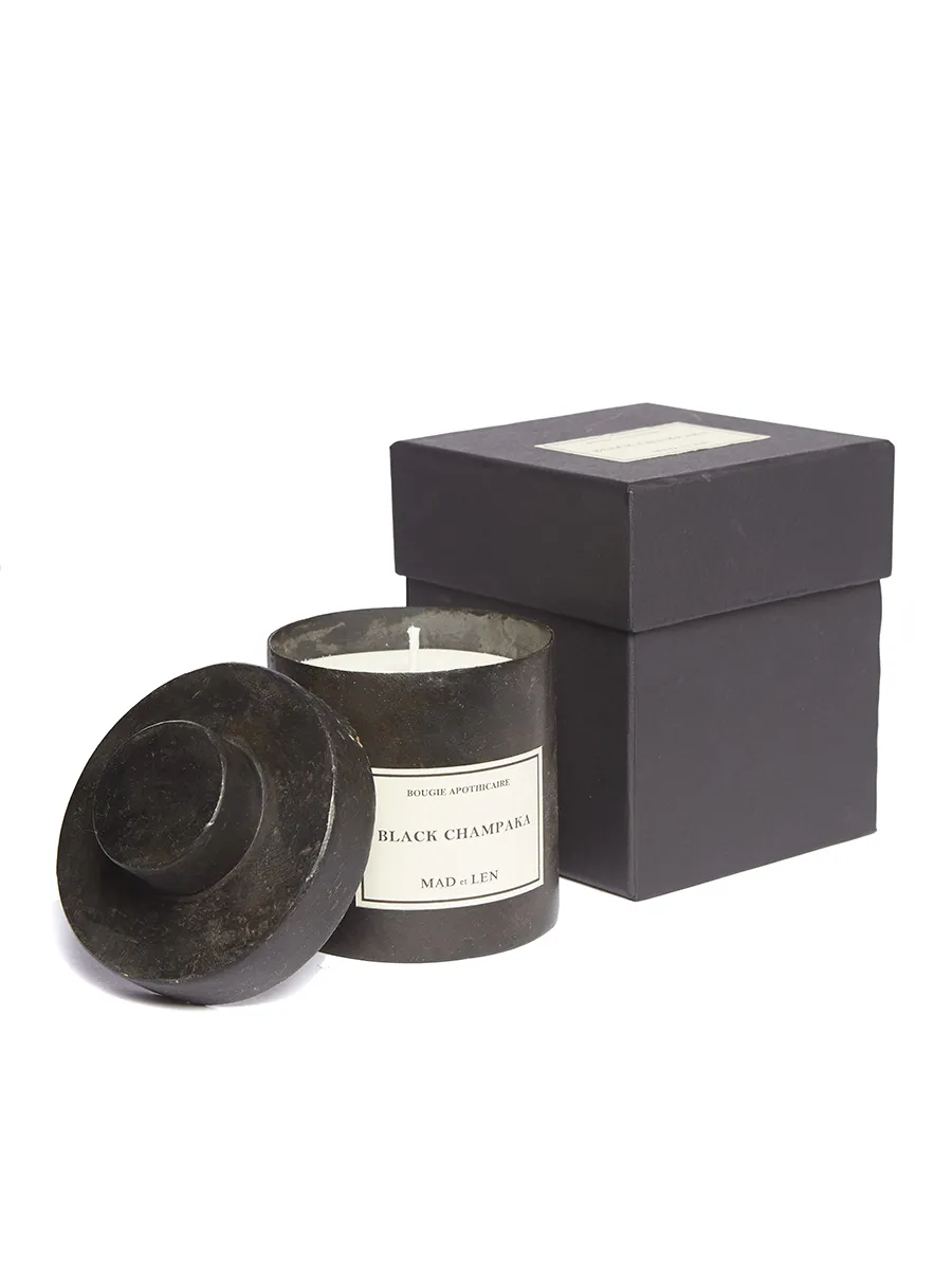 MAD ET LEN  CANDELA PER AMBIENTE - BLACK CHAMPAKA 300GR 