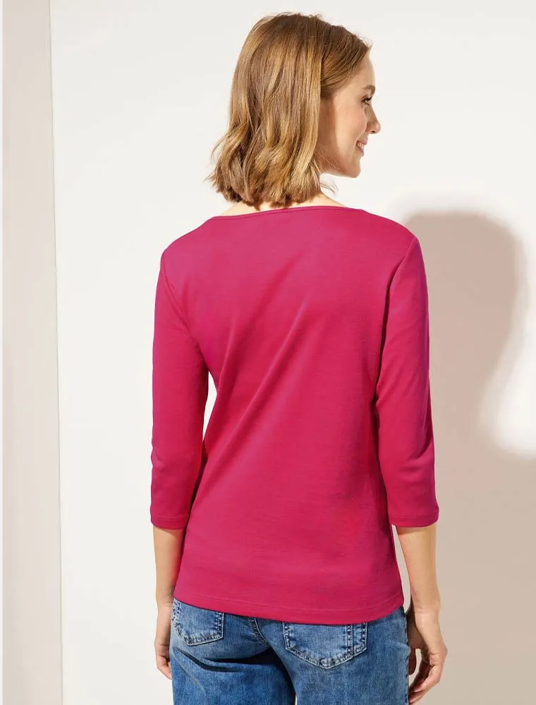 Maglia Manica Lunga Street One - Corallo