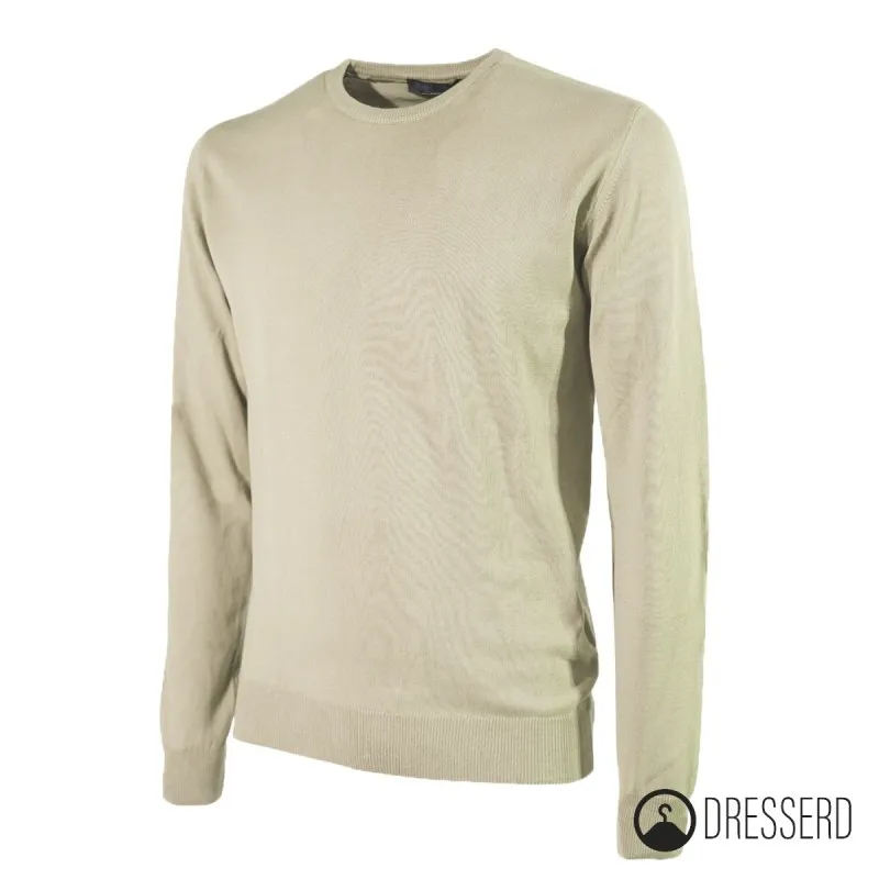Maglia Uomo Maglioncino 100% cotone con Top colorate Girocollo Made in Italy Maglie manica lunga