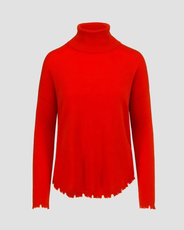 Maglione a collo alto in cashmere da donna Kujten Mavis