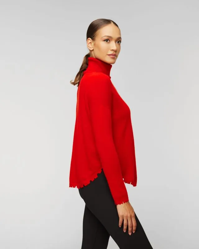 Maglione a collo alto in cashmere da donna Kujten Mavis